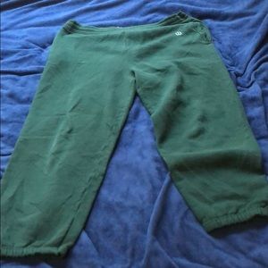 Extra large green wilson sweats